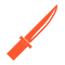 knife-shaped