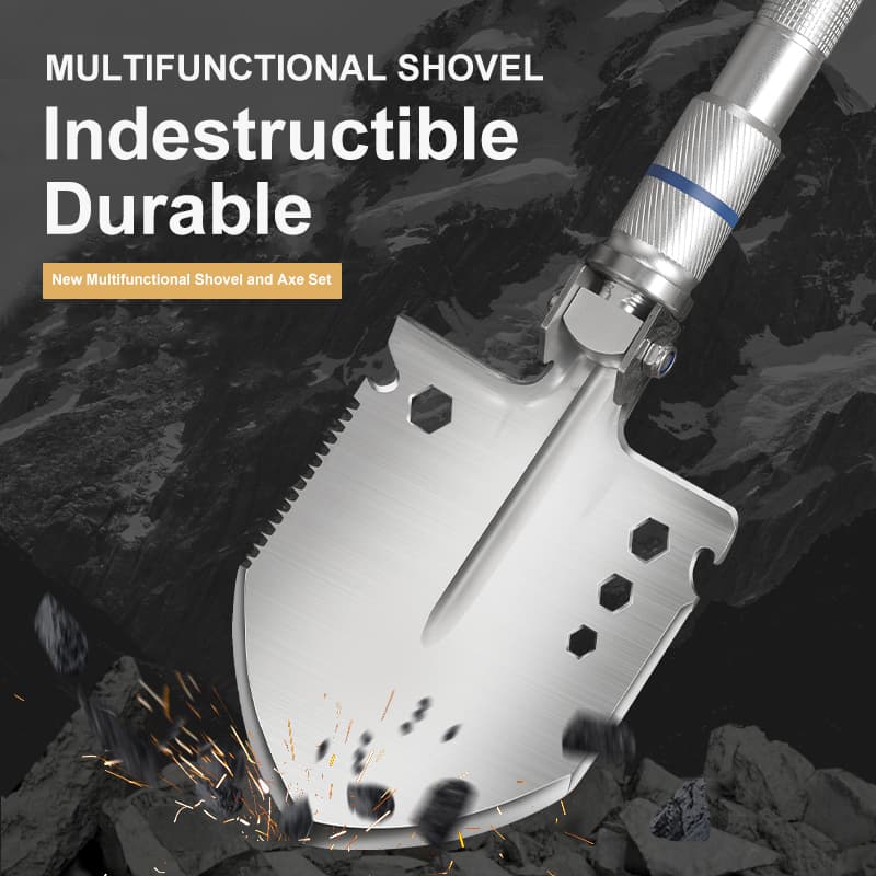 Industrial Folding Outdoor Camping Multitool Shovel Industrial Grade Multifunction Tactical Survival Tool Sale