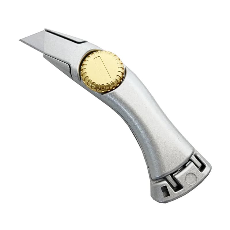Cutting Roofing Aluminum DIY Projects Utility Knife Fixed Steel Blade with Aluminium Alloy Hook OEM Supported