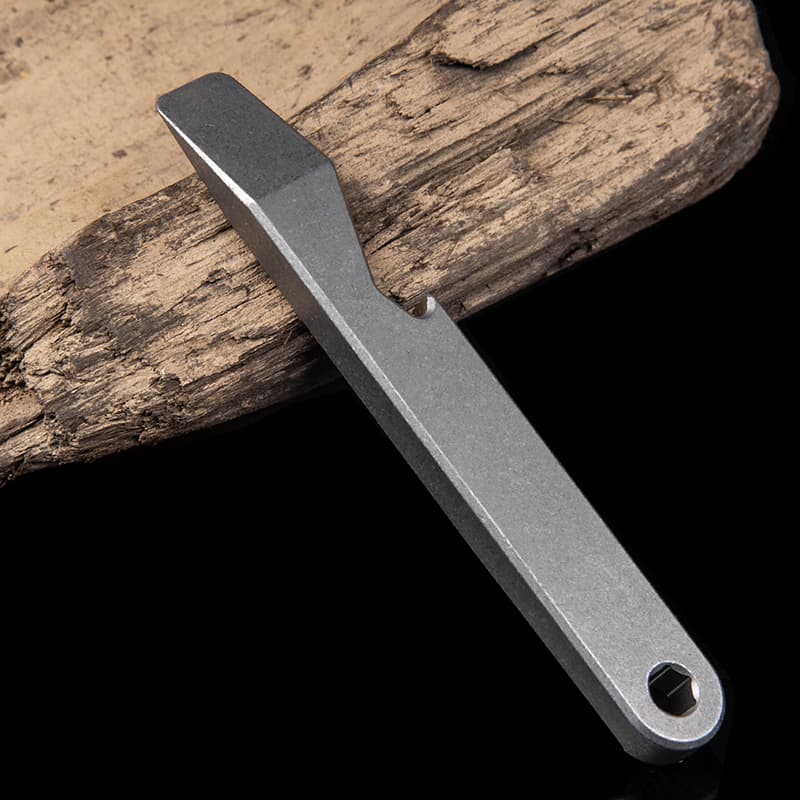 Titanium Alloy Handheld Tool Quick Hanging Bottle Opener Pry Bar Integrated Magnesium Rod Wrench 5.0 (1 review) 50 sold