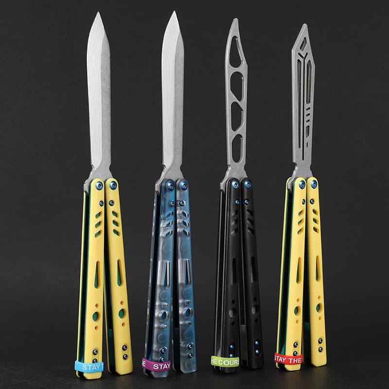 Unopened Unique Design Multifunctional Folding Toy Knife for Kids and Adults Practical Aluminium Material
