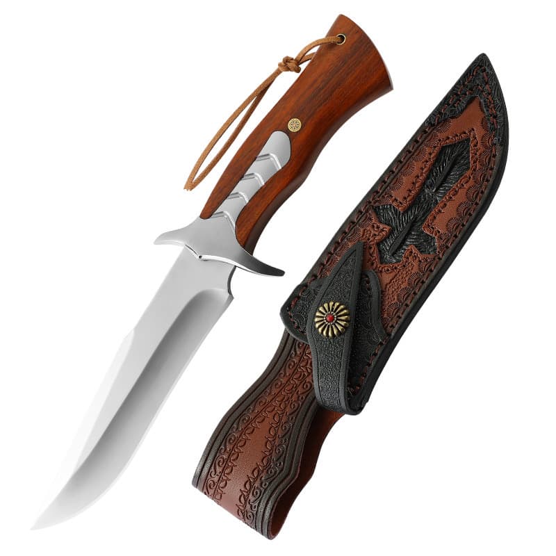 Outdoor Self Defense Wilderness Survival Pocket Knife High Hardness Camping Hunting Knife with Straight Blade Collection