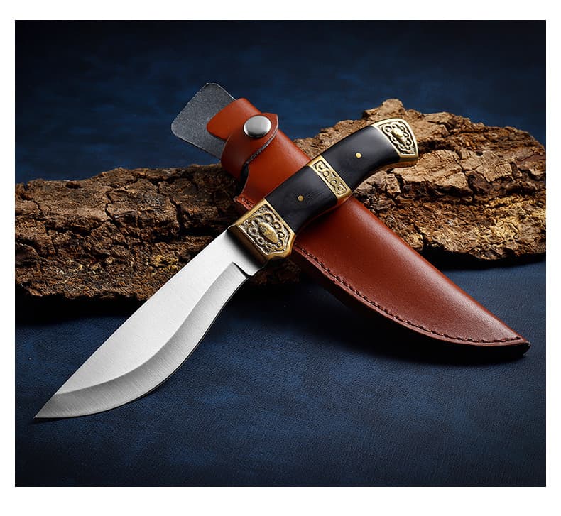 5Cr13 Stainless Steel Fixed Blade Pocket Knife for Hunting Outdoor Activities Customizable OEM DIY Grade for Camping