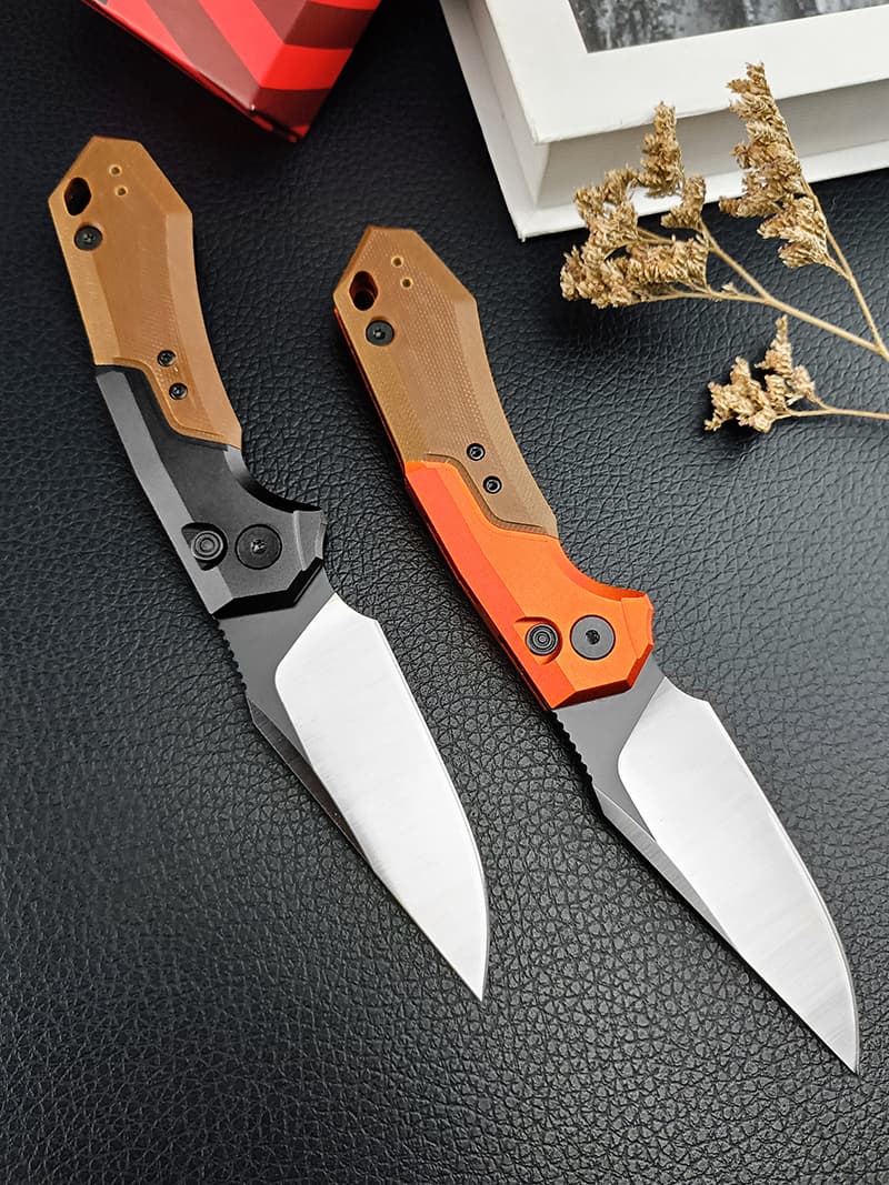 G10 Handle High Quality Potable EDC Folding Knife Multi Tools Outdoor Pocket Knife