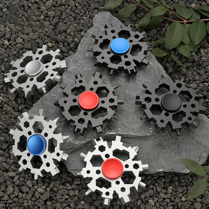 New Snow Shape Screwdriver Spanner Multitool Multi-tool Keychain Multi Tool Wrench
