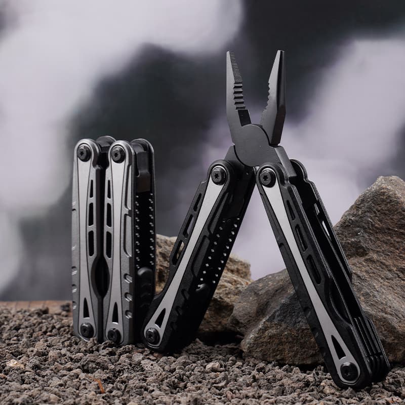 Wholesale Pocket Camping Tool Kit Pliers Knife Outdoor Multi-tool Foldable Pliers Durable Stainless Steel Multi-purpose