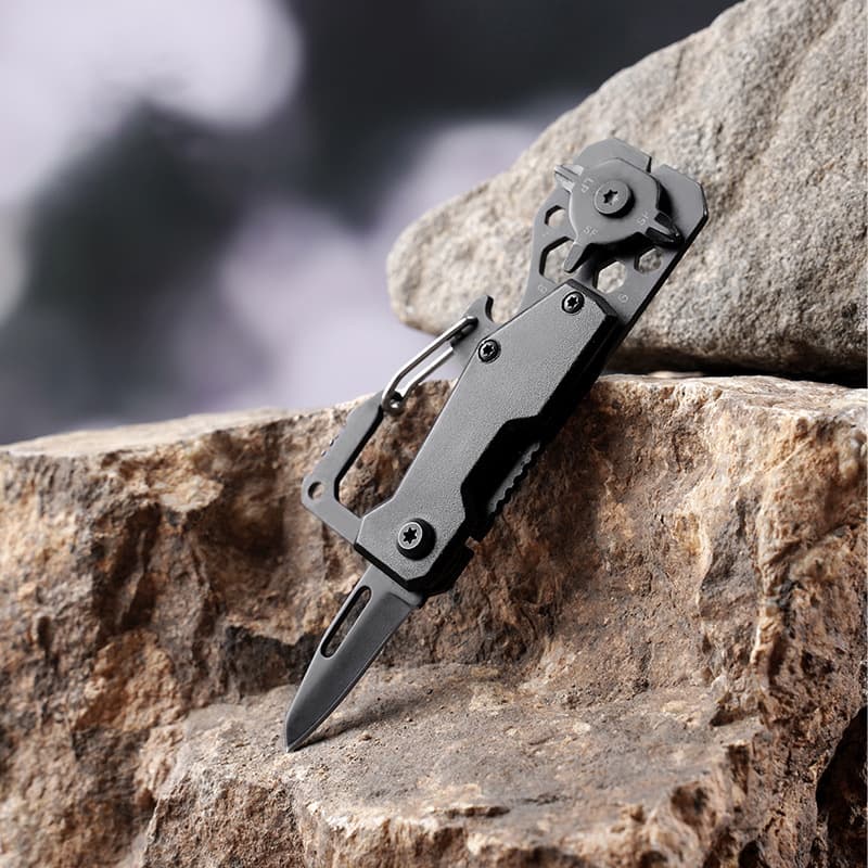 Outdoor Scissors Portable Portable Folding Knife Gadget Folding Combination Scissors Camping Gear