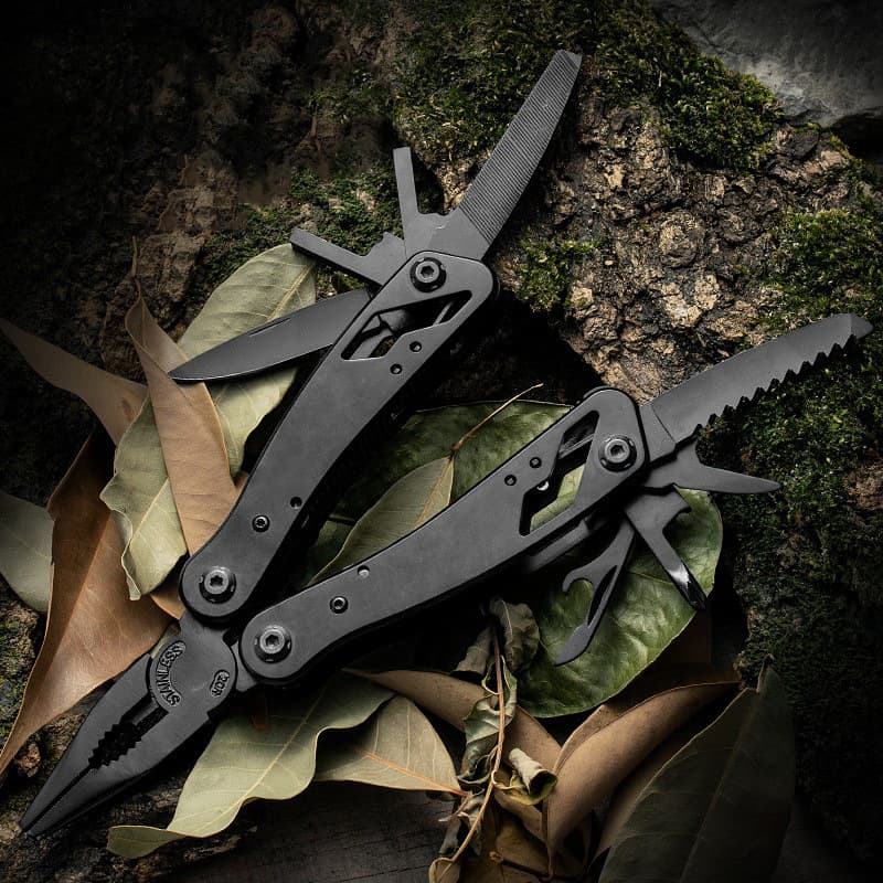 Multi-tools Plier 24 In1 with Mini Tools Knife Pliers and 11 Bits Multitool Pliers Multi Function Gear Best Gift Multi-tools