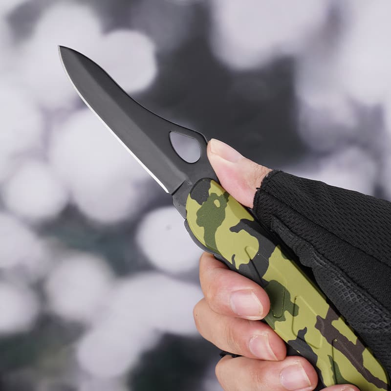 Multi Tool Knife Outdoor Portable Survival Multifunction Tool Carabiner Folding Multitool Knife