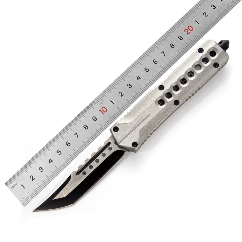Wholesale Custom Portable OTF Pocket Knife Chinese Supplier for Outdoor Camping Survival Hunting Features Chinese