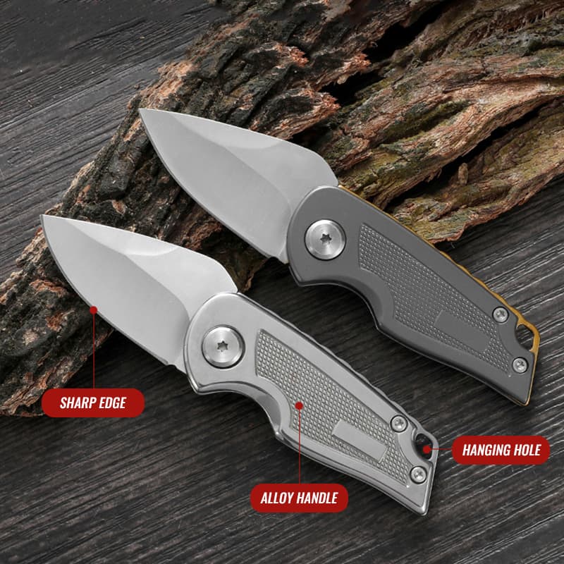 Outdoor Camping Survival Tactical Folding Knife OEM Laser Logo Supported Pocket Knife