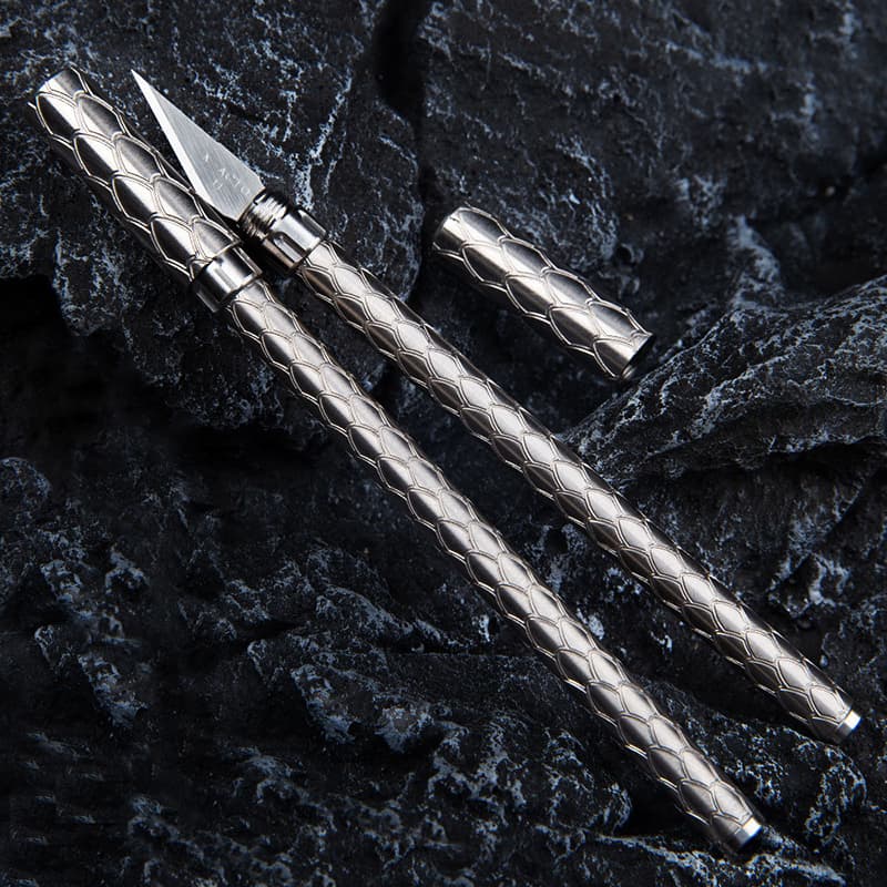 Alloy Carving Knife Stainless Steel Blade for Cutting Paper Carving Model Utility Engraving Knife with Open Box
