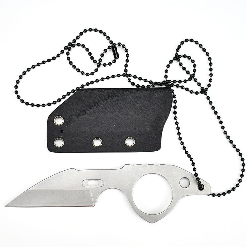 OEM Custom Mini EDC Survival Fixed Blade Knife Wholesale 9Cr18Mov Steel with Kydex Cover for Outdoor Camping Hunting Fishing