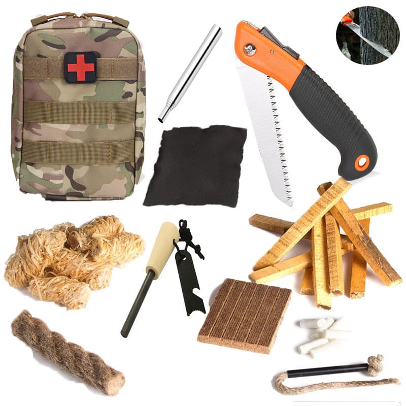 Newest Wilderness Camping Emergency Survival Fire Starter Kits
